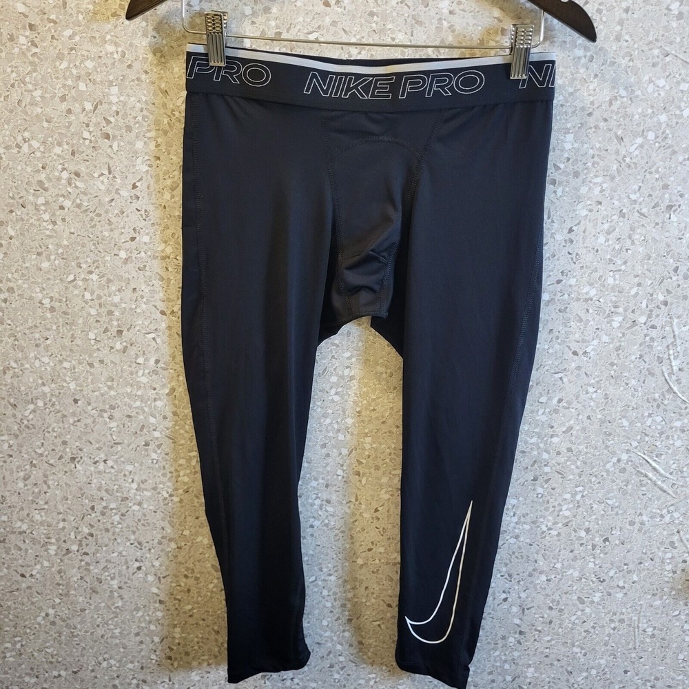 Nike Men's Pro‎ Dri-Fit Fitness Tights, Made With Recycled Polyester, Size L